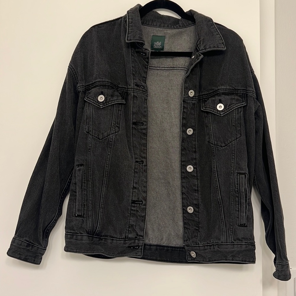 Wild Fable- black Jean Jacket